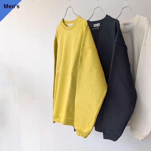 Siora 7番双糸クルーネックスウェット Thick Jersey Sweat