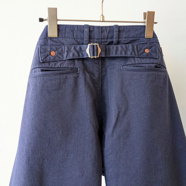 melple チノトラウザー Venice Trousers (NAVY) - 画像 (3)