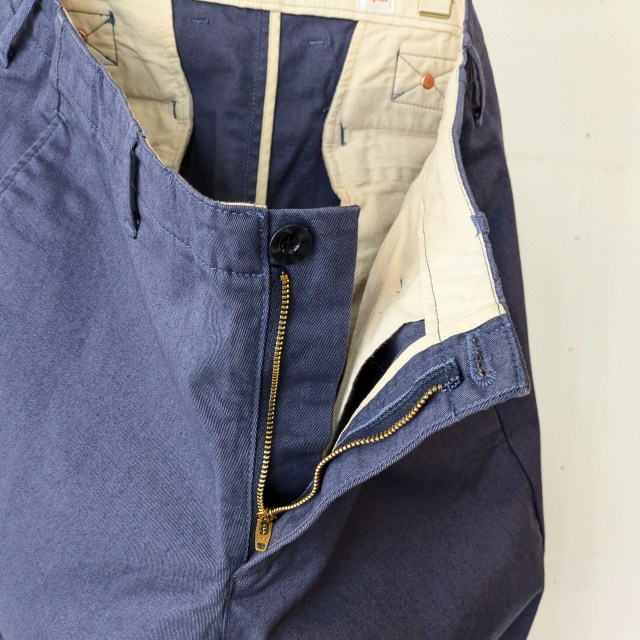 melple チノトラウザー Venice Trousers (NAVY) - 画像 (5)