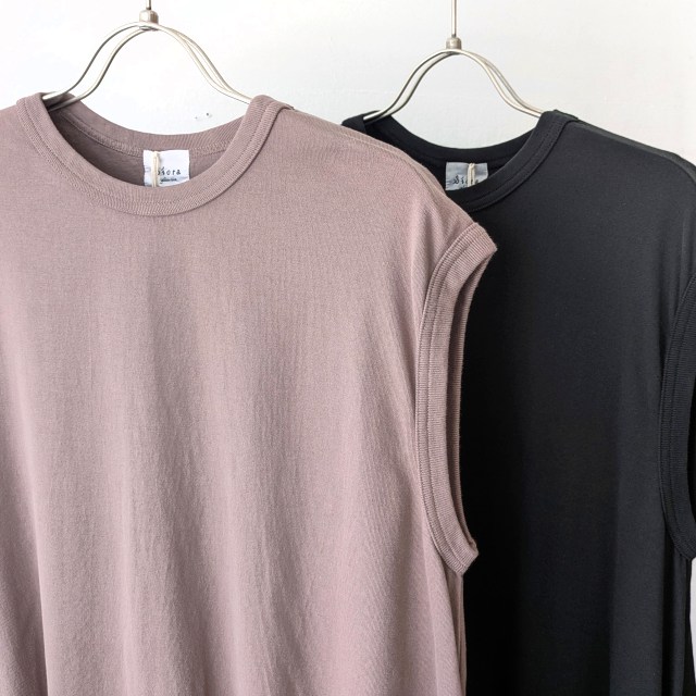 Siora ノースリーブカットワンピース No fuzzing onepiece - 画像 (3)