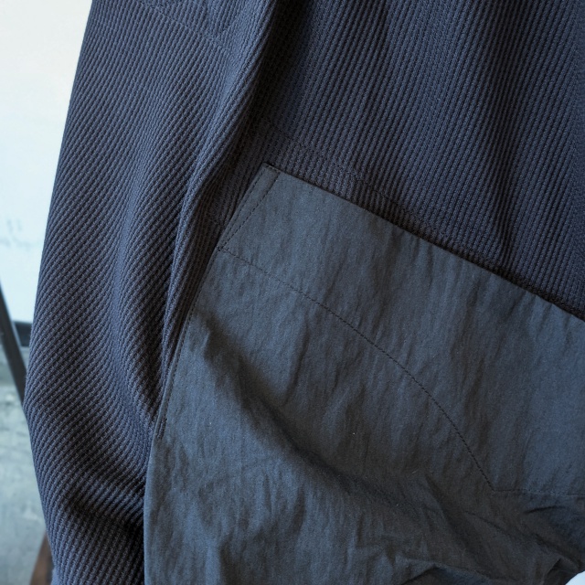 norbit ナイロンポケットワッフルヘンリーネックT Waffle Henry Neck S/S Pocket T - 画像 (6)