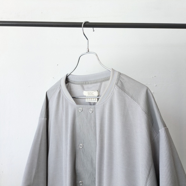 norbit ナイロンポケットワッフルヘンリーネックT Waffle Henry Neck S/S Pocket T - 画像 (3)