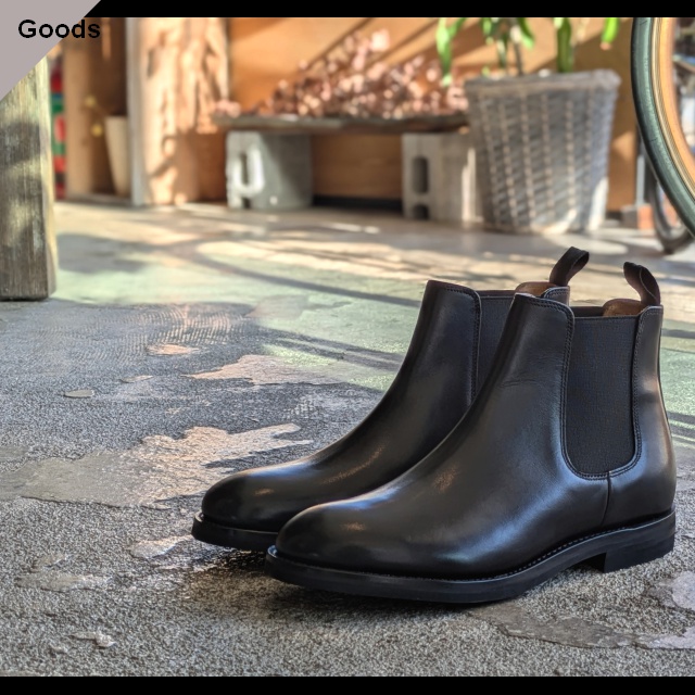 HARROGATE サイドゴアブーツ KENSINGTON 　（Black）