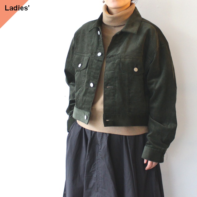 SETTO 14WコーデュロイGジャケット WELL G-JAN　（Green）