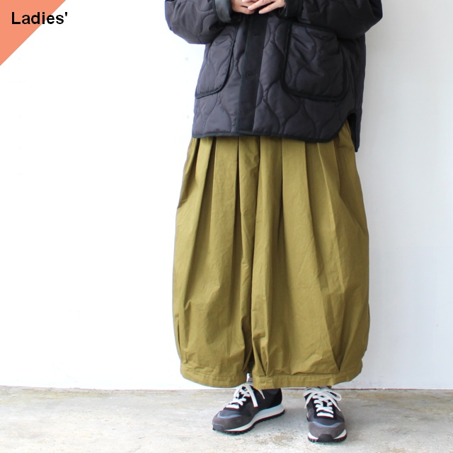 HARVESTY サーカスキュロット CIRCUS CULOTTES / A21609 （Moss green）