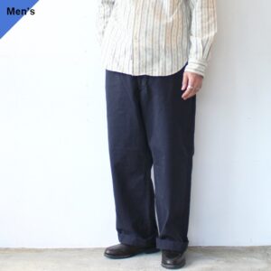 another 20th century ワイドチノトラウザー Old Yankees-Bio wash　（Navy）
