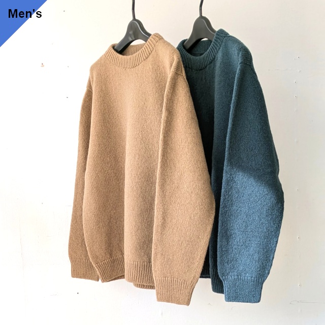 CRAM oxford クルーネックニットプルオーバー Crewneck Knit Pullover