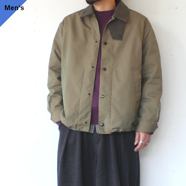 melple 高密度オックスコーチジャケット Griffith Coach Jacket　（Khaki）