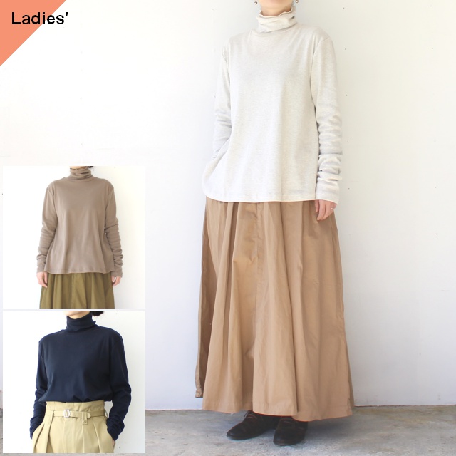 SETTO ハイネックカットソー HIGH NECK-T