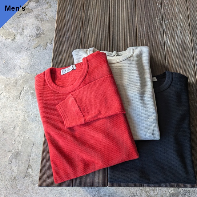 Siora ヘビーサーマルクルー長袖 Heavy Thermal Long Sleeves