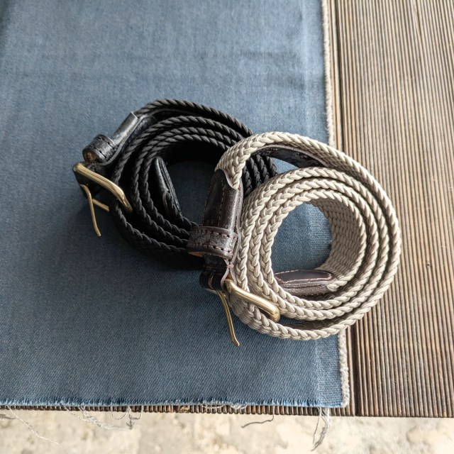 HERITAGE LEATHER メッシュベルト / made in England - 画像 (2)