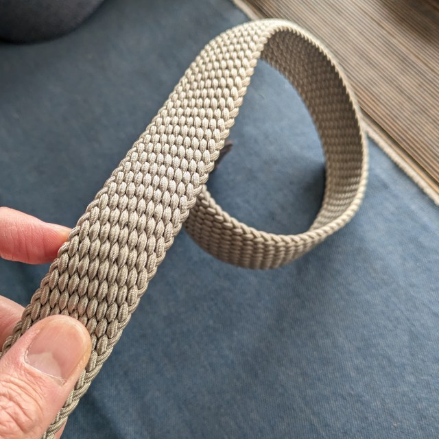 HERITAGE LEATHER メッシュベルト / made in England - 画像 (4)