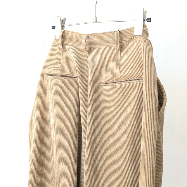 FANTASTICDAYS トリコットコーデュロイパンツ CORDUROY-253-01 (Camel) - 画像 (4)