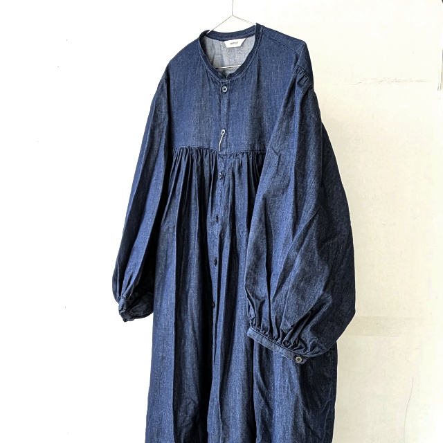 HARVESTY デニムボヘミアンローブ 4oz DENIM BOHEMIAN ROBE - 画像 (2)