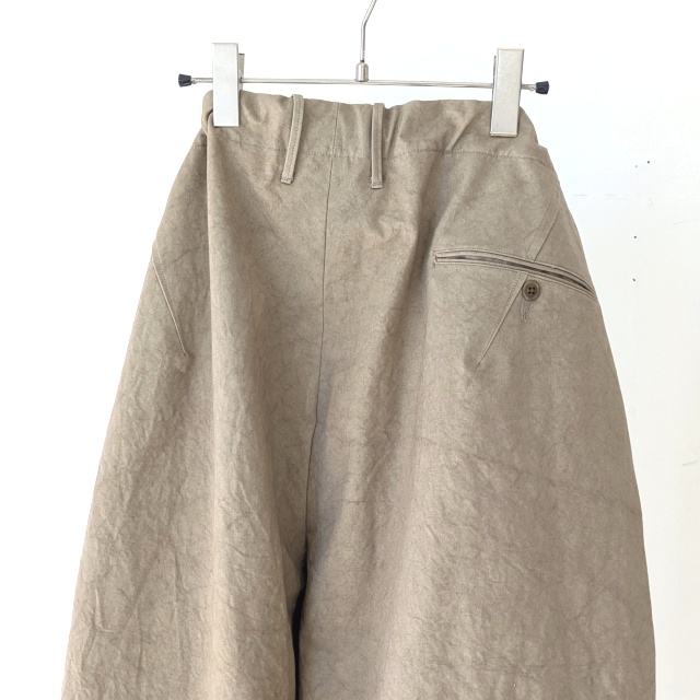 HAVERSACK 高密度ツイルワイドトラウザー Twill Wide Trousers / 862622 / Women's (Beige) - 画像 (5)