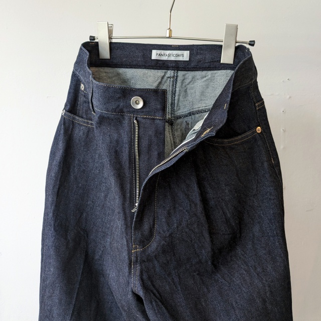 FANTASTICDAYS 10.5ozデニムオーバルパンツ 1PDENIM (Indigo) - 画像 (3)