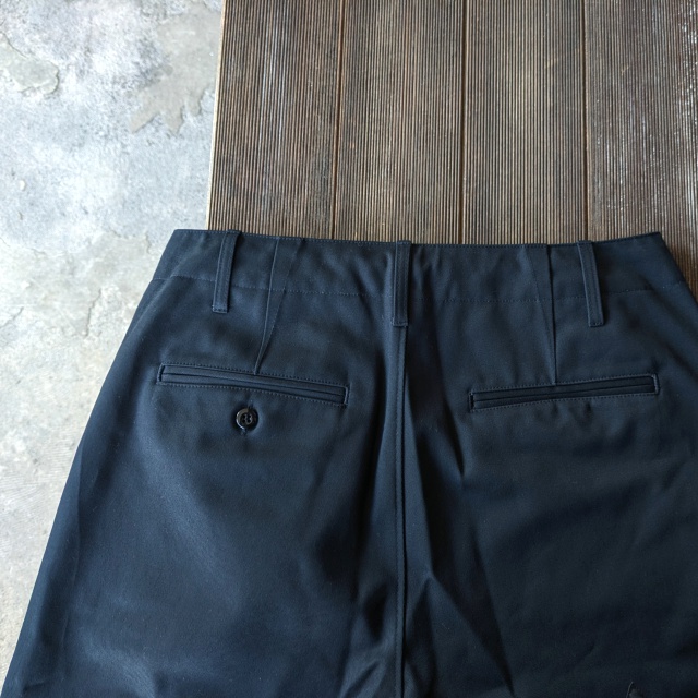 Upscape Audience ワーカーズワイドストレートチノトラウザー / US ARMY M41-Type (Navy) - 画像 (5)