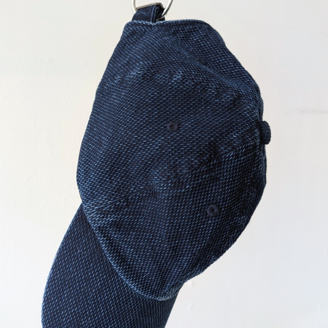 Soundman Dud's Cap インディゴ刺子ベースボールキャップ (Indigo) - 画像 (2)