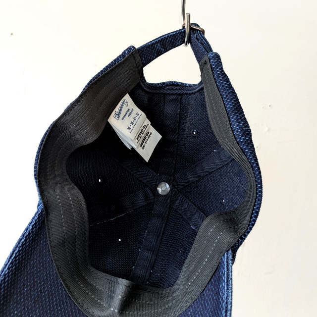 Soundman Dud's Cap インディゴ刺子ベースボールキャップ (Indigo) - 画像 (5)