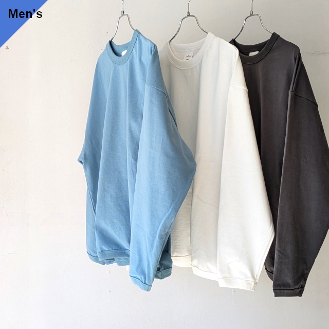 melple ヘビーウェイトクルーネックTee L/S / The American Ringer L/S