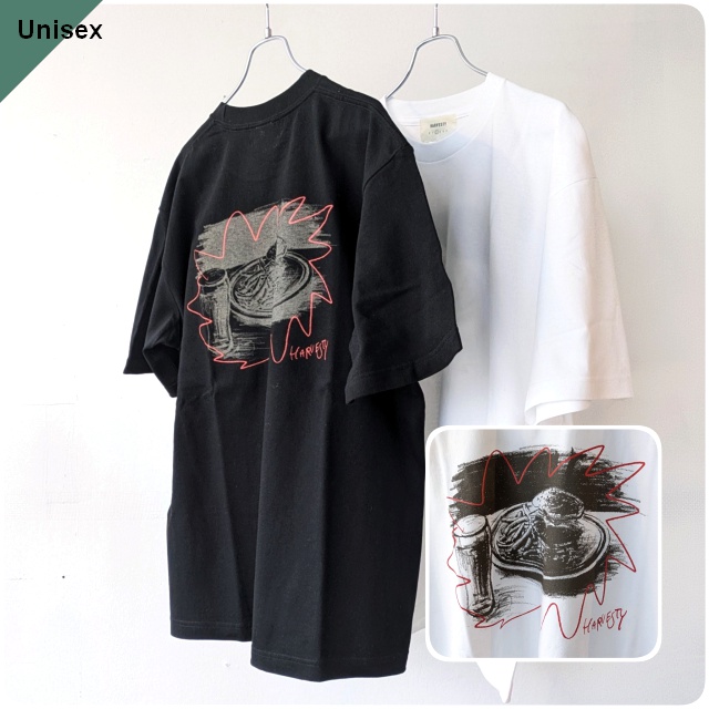 HARVESTY プリントTee ”BARGER SET”