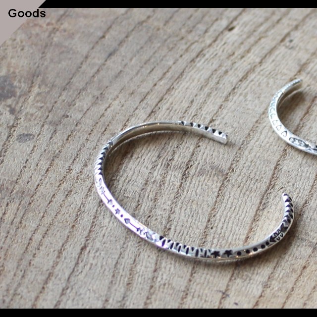 Ericka Nicolas Begay シルバーバングル Silver Bangle TRIANGLE-TA2