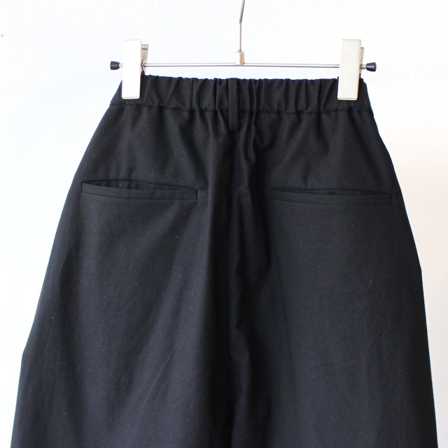 FANTASTICDAYS 2タックテーパードトラウザー UNSLACKS (Black) - 画像 (4)