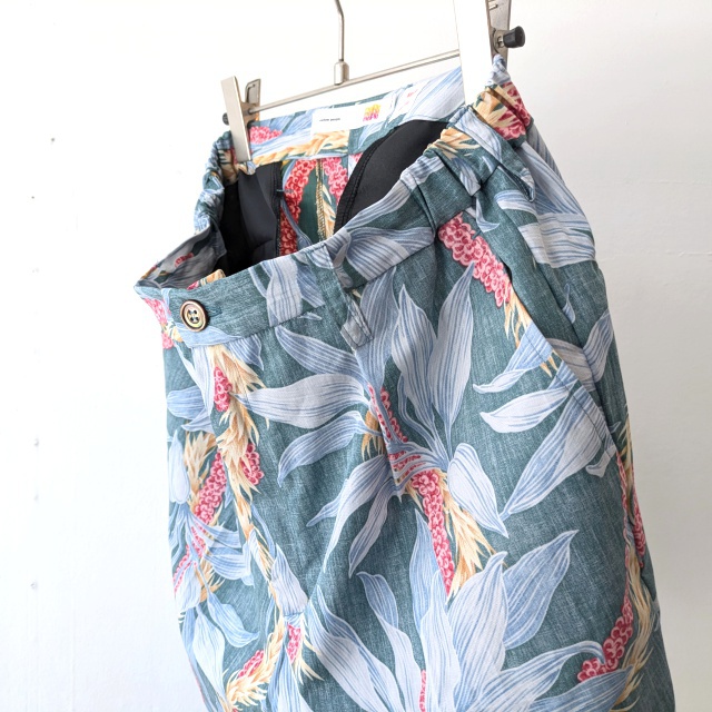 melple アロハイージーショーツ Kaimana Shorts (Green) - 画像 (2)