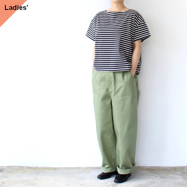 FANTASTICDAYS コットンバレルベーカーパンツ TWISTEDBAKER-261-01　（Olive）