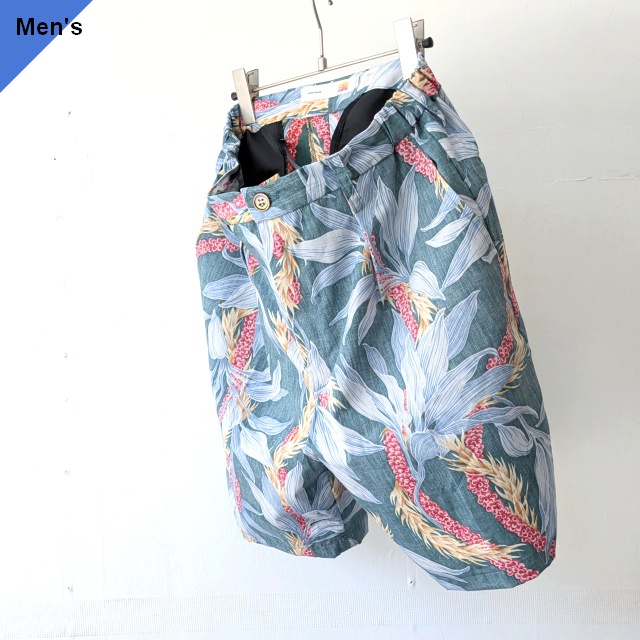 melple アロハイージーショーツ Kaimana Shorts　（Green）