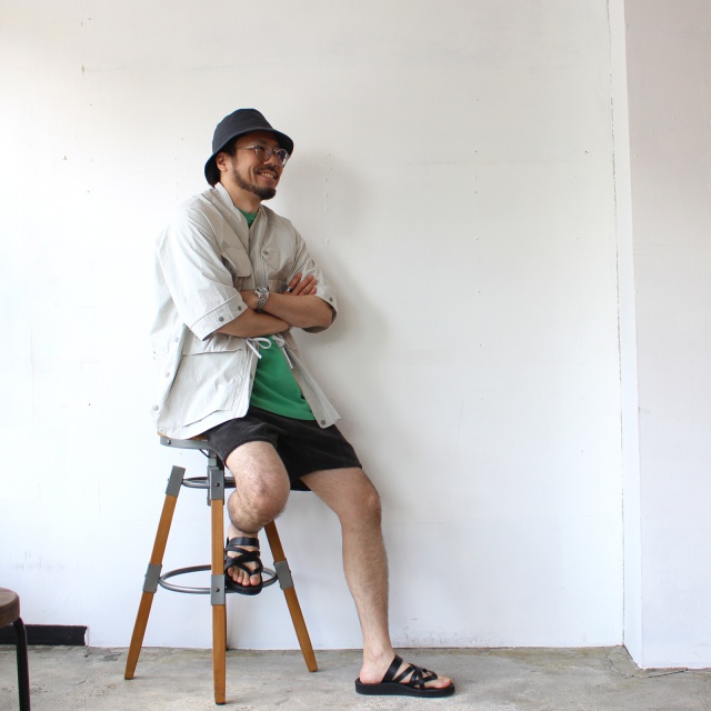 Men's Styling Vol.985「ハーフスリーブシャツ×ショーツ×バケットハット」