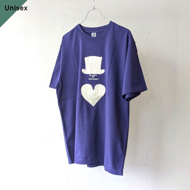 Bohemians　Printed T-shirt　CLACK LOVE HAT S/S tee