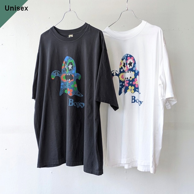 Bohemians　Printed T-shirt　Flower Bogey 【Loose Fit】