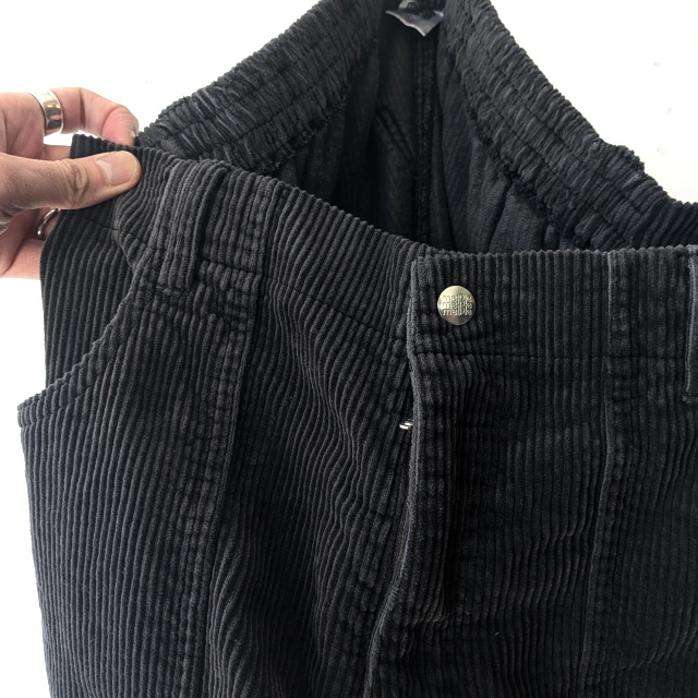 melple コーデュロイショーツ Carlsbad Shorts (Black) - 画像 (2)