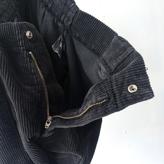 melple コーデュロイショーツ Carlsbad Shorts (Black) - 画像 (3)