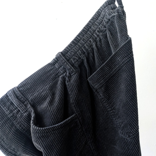 melple コーデュロイショーツ Carlsbad Shorts (Black) - 画像 (4)