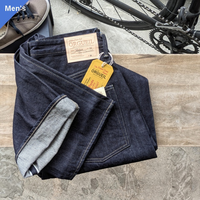 Orgueil 14oz本藍デニムワイドトラウザー / Tailor Jeans Wide Straight OR-102 (ONE WASH)