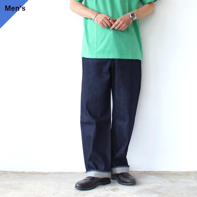 Orgueil テーラージーンズワイドストレート / Tailor Jeans Wide Straight OR-102　（ONE WASH）