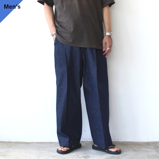 HAVERSACK 先染めデニムユーティリティトラウザー Denim utility trousers 　（Indigo）