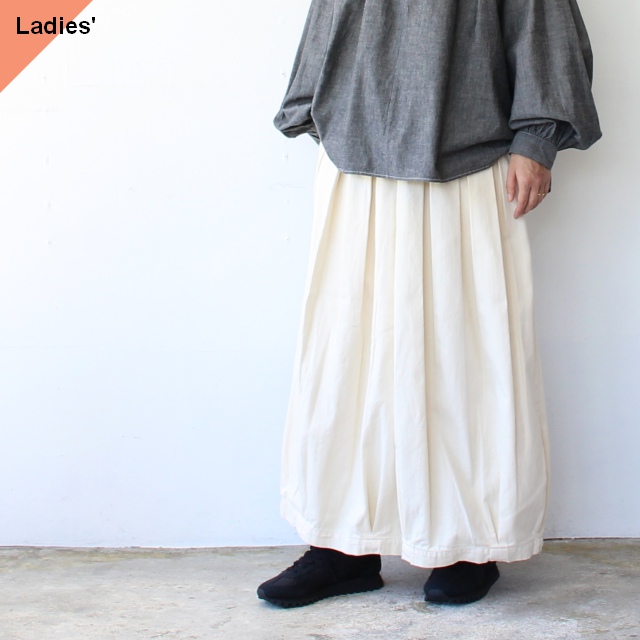 HARVESTY デニムサーカスキュロット 8oz DENIM CIRCUS CULOTTES / A22602　（Ivory）