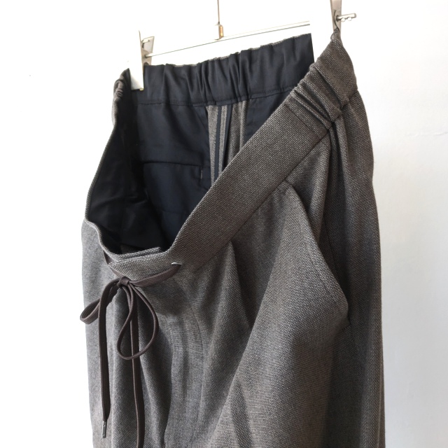 FANTASTICDAYS TRシャンブレーイージーパンツ UNCLE-M-263-01 (Brown) - 画像 (2)