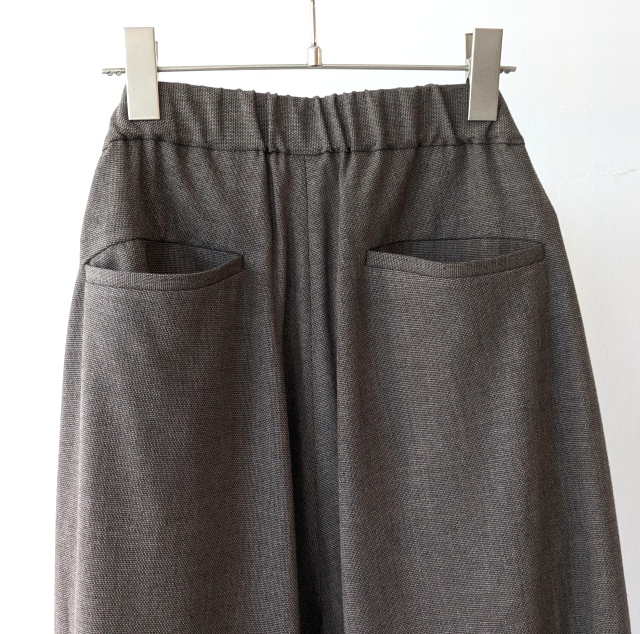 FANTASTICDAYS TRシャンブレーイージーパンツ UNCLE-M-263-01 (Brown) - 画像 (4)