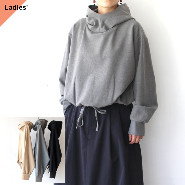 IKITSUKE バルーンフードプルオーバー Balloon Hooded Pullover