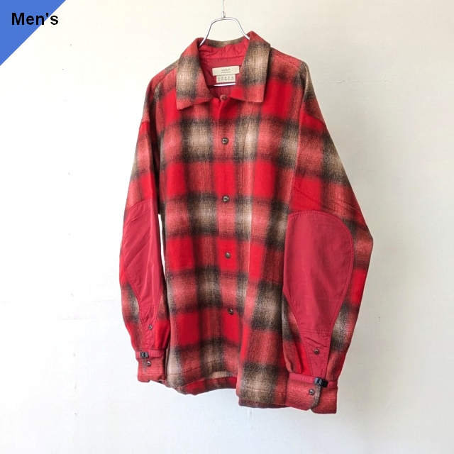 norbit オンブレチェックシャツ Ombre Check Shirt (Red)