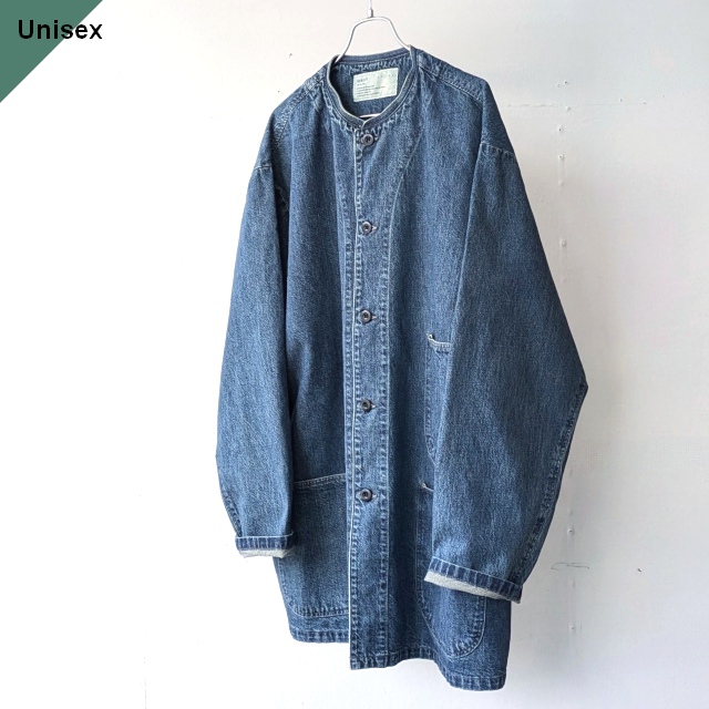 HARVESTY デニムアトリエカバーオール Atelier Coverall / A32617　（Used Blue）