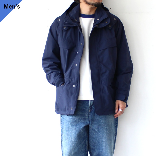 KEELA ナイロンフードジャケット Kintyre Jacket 　（Navy）